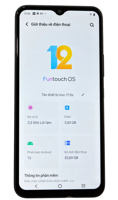 vivo Y15s 32 GB Тёмно-синий